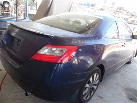 2009 Honda Civic EX Navy Blue Coupe 1.8L Vtec AT #A24901